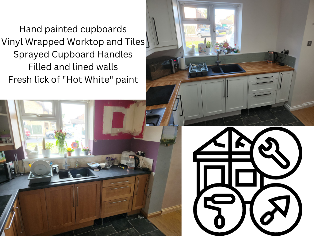 bespoke decorating services - Kitchen transformation