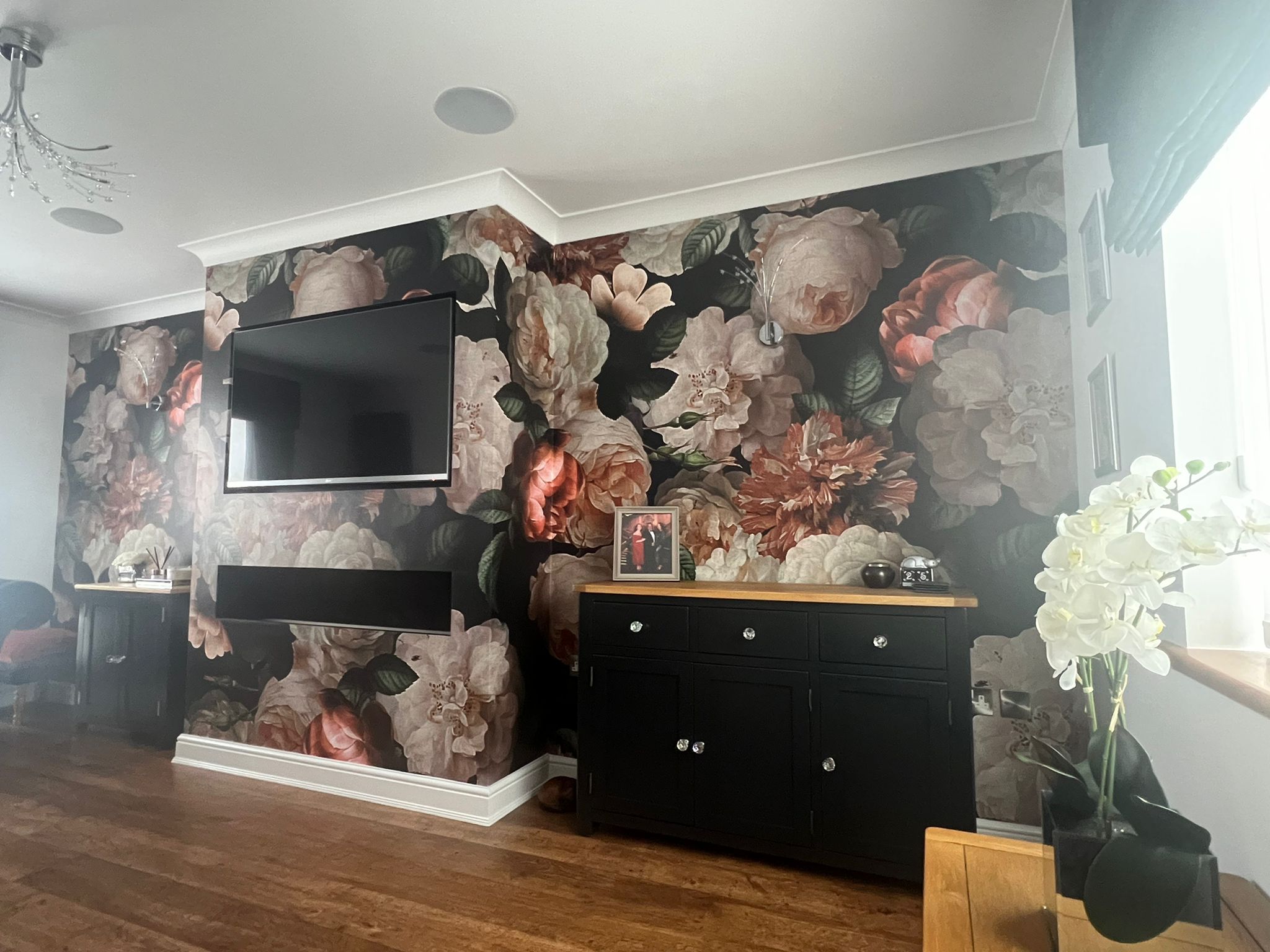 Living room transformation